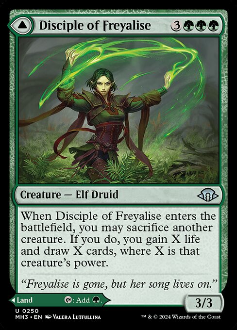 Disciple of Freyalise // Garden of Freyalise - Modern Horizons 3