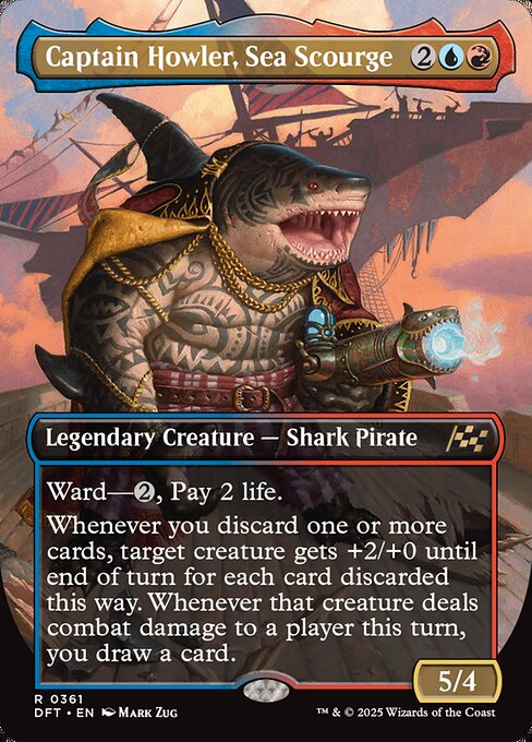 Captain Howler, Sea Scourge - Aetherdrift