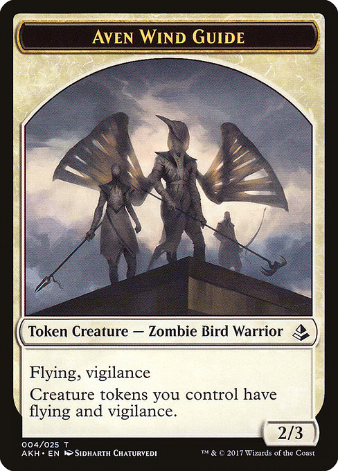 Aven Wind Guide - Amonkhet Tokens