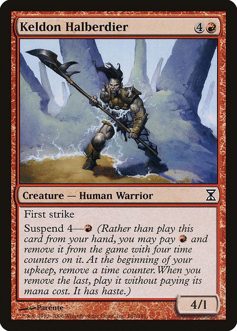 Keldon Halberdier - Time Spiral