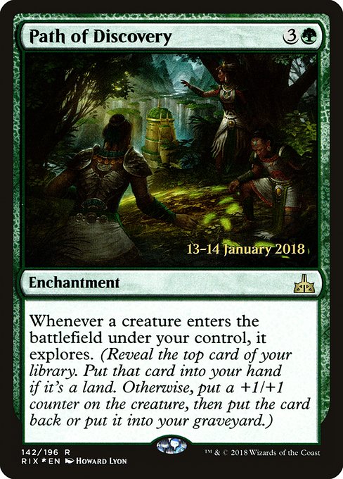 Path of Discovery - Rivals of Ixalan Promos