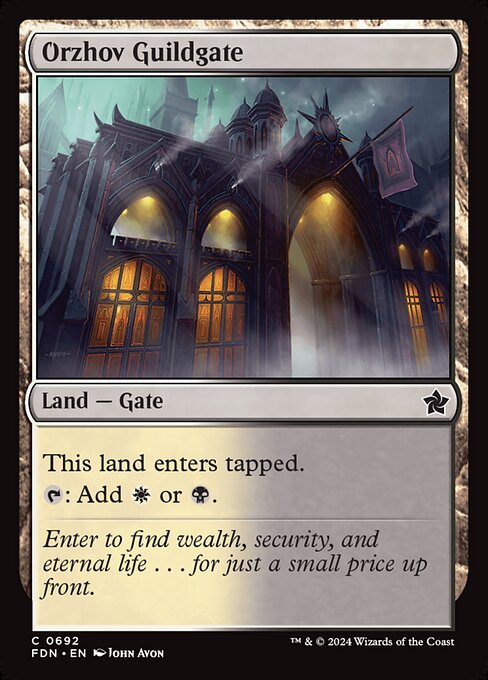 Orzhov Guildgate - Foundations