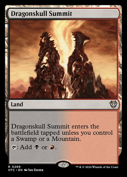 Dragonskull Summit - Outlaws of Thunder Junction Commander