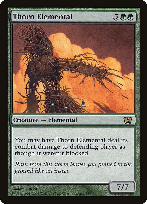 Thorn Elemental - Eighth Edition - Promo Foil