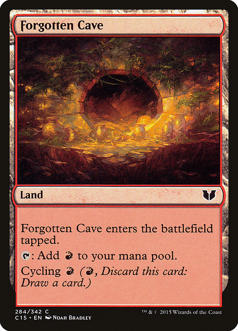 Forgotten Cave - Commander 2015