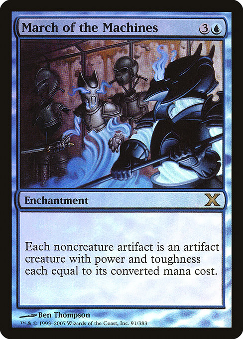 March of the Machines - Tenth Edition - Promo Foil