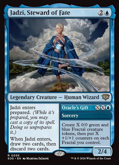 Jadzi, Steward of Fate // Oracle's Gift - Secrets of Strixhaven