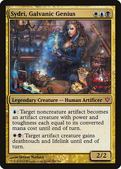 Sydri, Galvanic Genius - Commander 2013