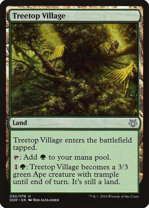 Treetop Village - Duel Decks: Nissa vs. Ob Nixilis