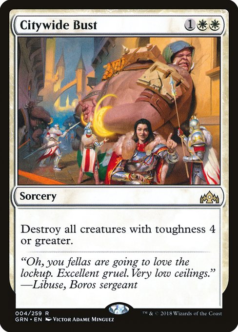 Citywide Bust - Guilds of Ravnica