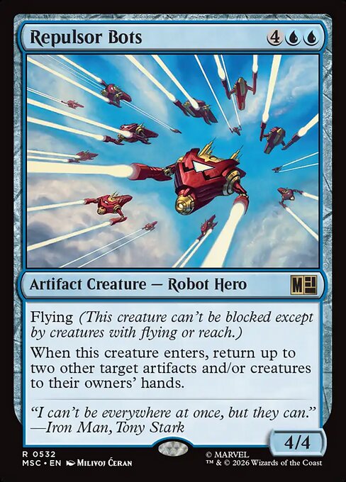Repulsor Bots - Marvel Super Heroes Commander