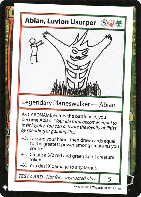 Abian, Luvion Usurper - Mystery Booster Playtest Cards 2019