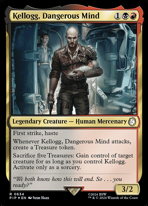 Kellogg, Dangerous Mind - Fallout - Surge Foil
