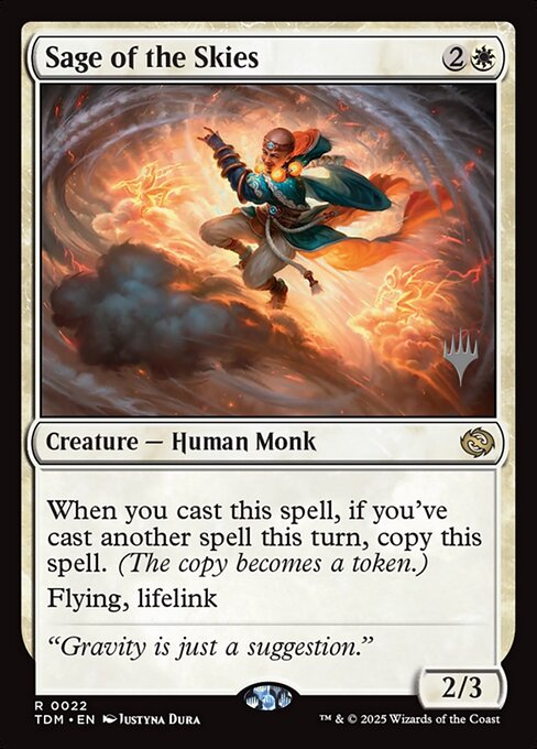 Sage of the Skies - Tarkir: Dragonstorm Promos