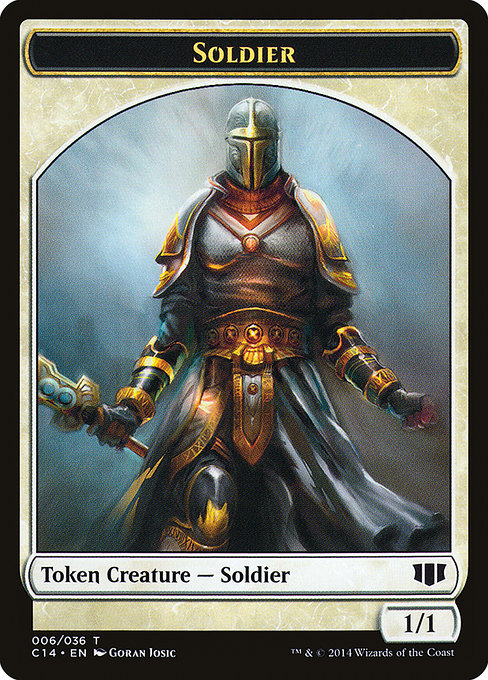 Soldier - Commander 2014 Tokens