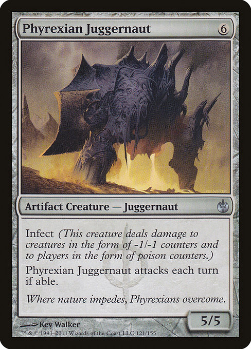 Phyrexian Juggernaut - Mirrodin Besieged