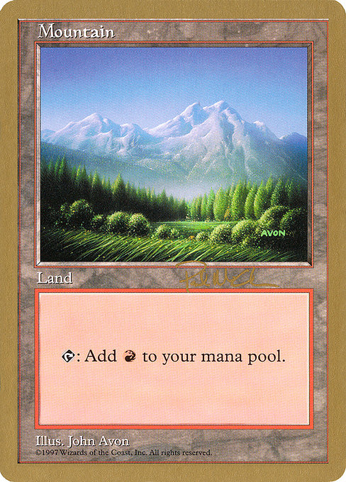 Mountain - World Championship Decks 1997