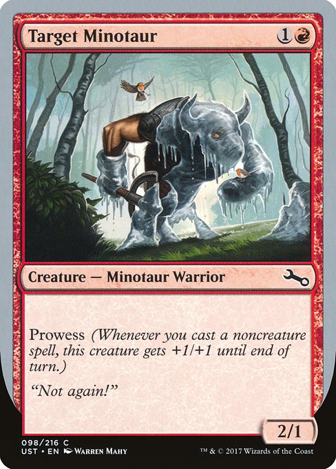 Target Minotaur - Unstable