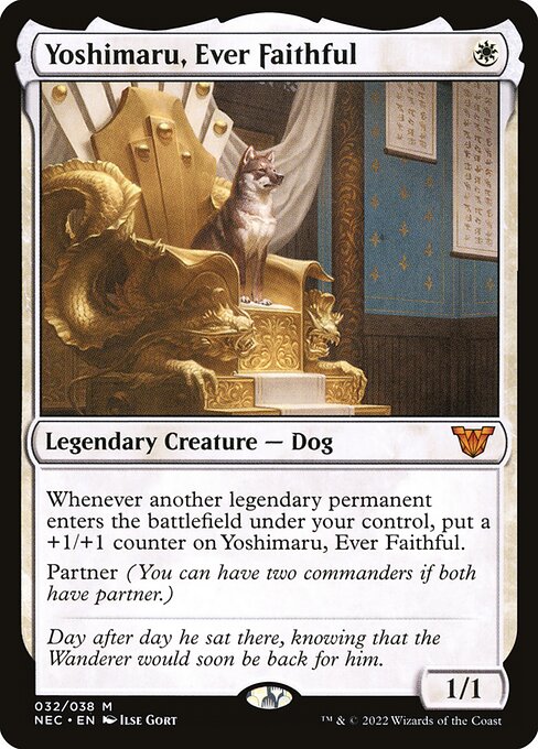Yoshimaru, Ever Faithful - Neon Dynasty Commander