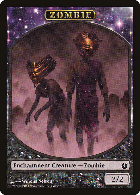 Zombie - Born of the Gods Tokens