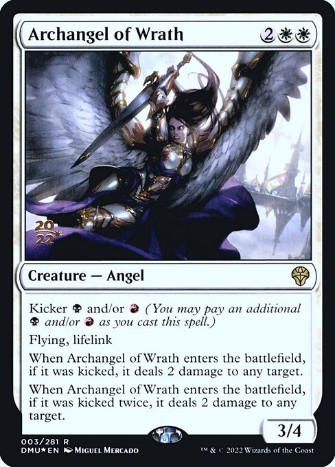 Archangel of Wrath - Dominaria United Promos