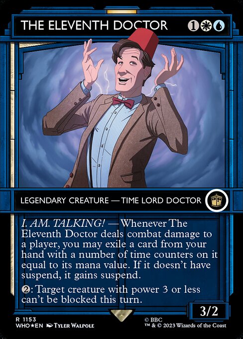 The Eleventh Doctor - Doctor Who - Surge Foil, Showcase