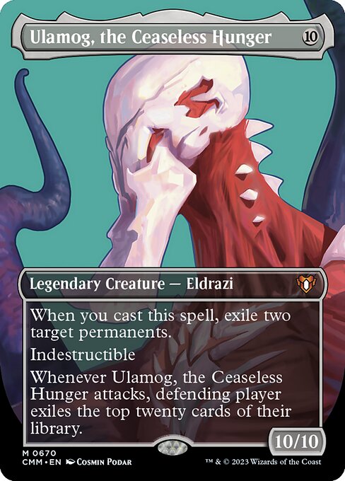 Ulamog, the Ceaseless Hunger - Commander Masters - Borderless