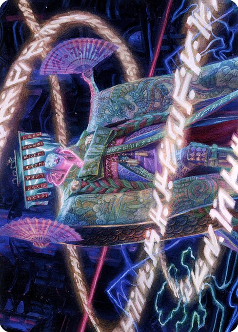 Satsuki, the Living Lore - Neon Dynasty Art Series
