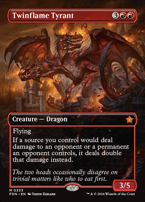 Twinflame Tyrant - Foundations - Borderless