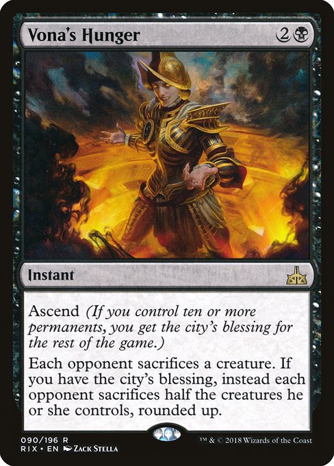 Vona's Hunger - Rivals of Ixalan
