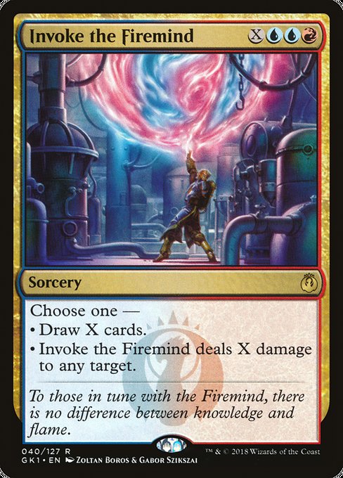 Invoke the Firemind - GRN Guild Kit