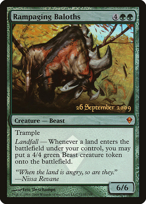Rampaging Baloths - Zendikar Promos