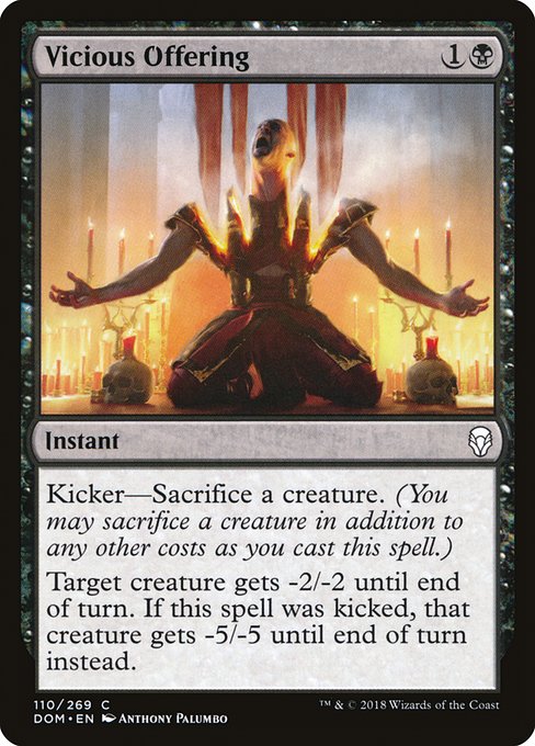 Vicious Offering - Dominaria
