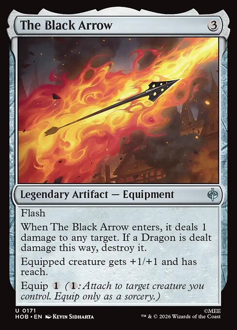 The Black Arrow - The Hobbit