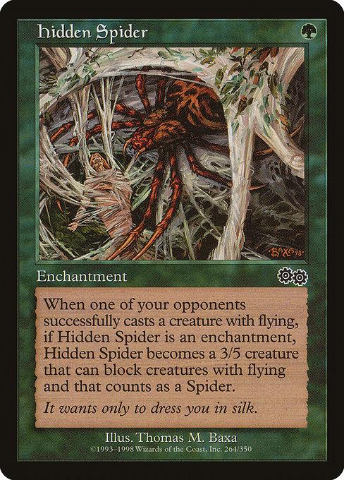 Hidden Spider - Urza's Saga