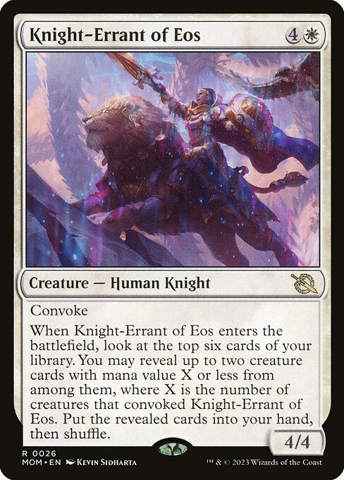 Knight-Errant of Eos - March of the Machine