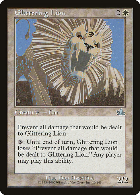 Glittering Lion - Prophecy