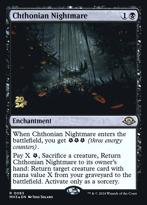 Chthonian Nightmare - Modern Horizons 3 Promos - Promo Foil