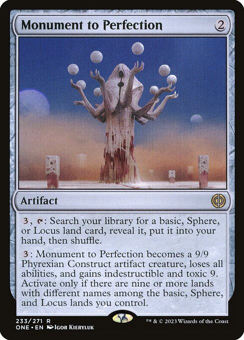 Monument to Perfection - Phyrexia: All Will Be One