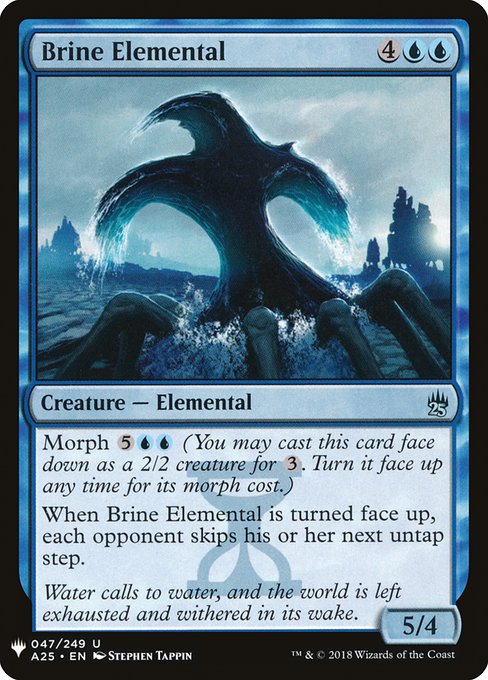 Brine Elemental - The List