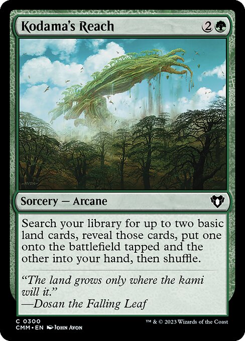 Kodama's Reach - Commander Masters