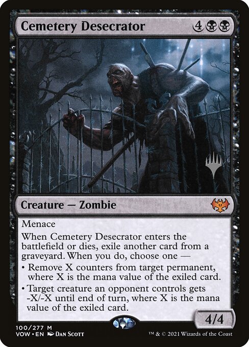 Cemetery Desecrator - Innistrad: Crimson Vow Promos