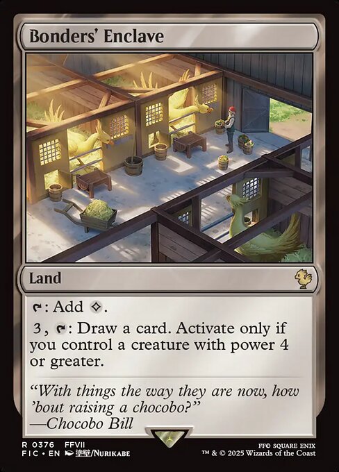 Bonders' Enclave - Final Fantasy Commander