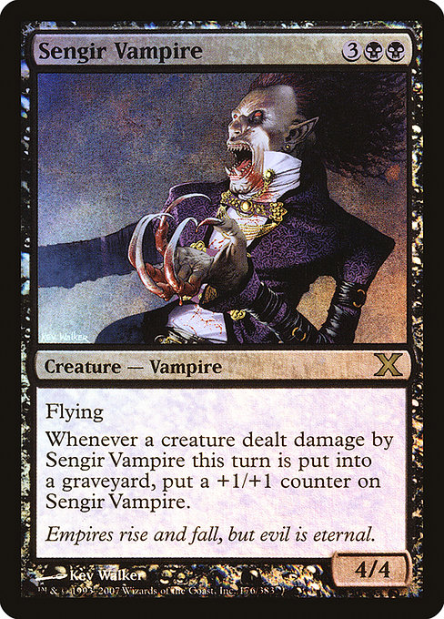 Sengir Vampire - Tenth Edition - Promo Foil