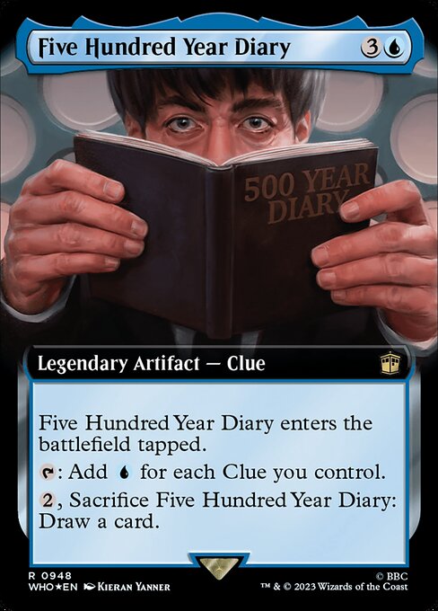 Five Hundred Year Diary - Doctor Who - Surge Foil