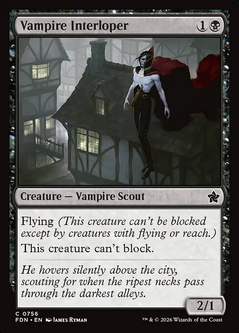 Vampire Interloper - Foundations
