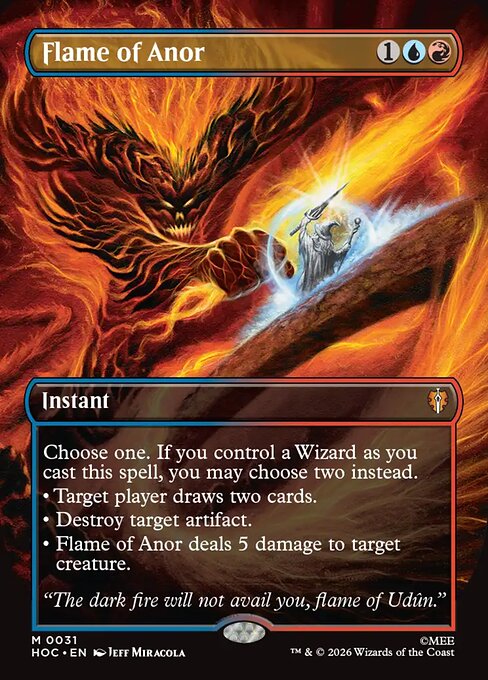 Flame of Anor - The Hobbit Commander