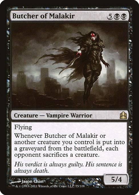 Butcher of Malakir - Commander 2011