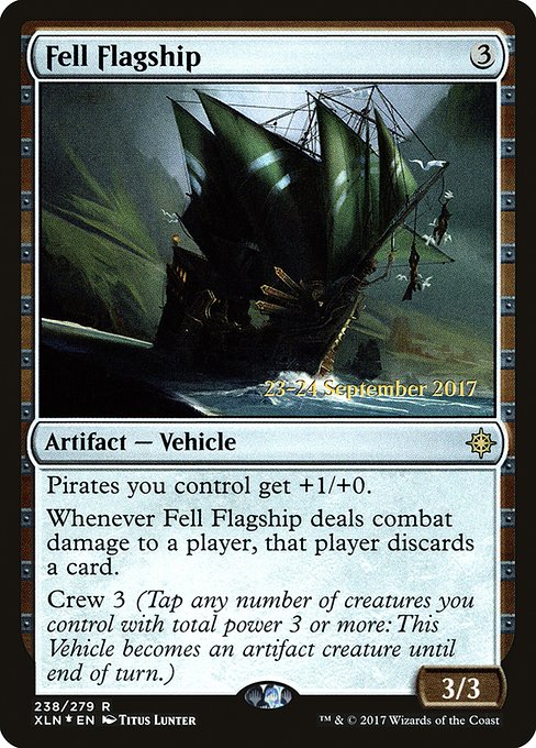 Fell Flagship - Ixalan Promos - Promo Foil