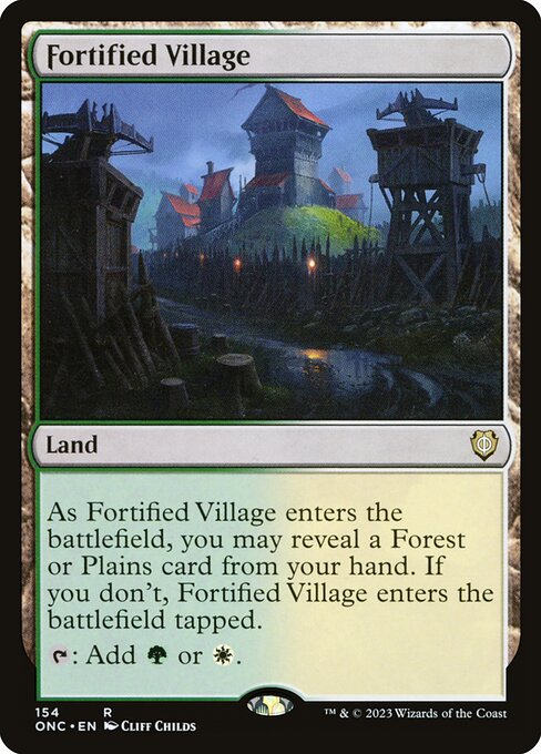 Fortified Village - Phyrexia: All Will Be One Commander